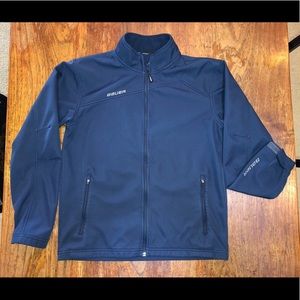 Bauer Team Hockey Jacket Youth (Navy Blue)
